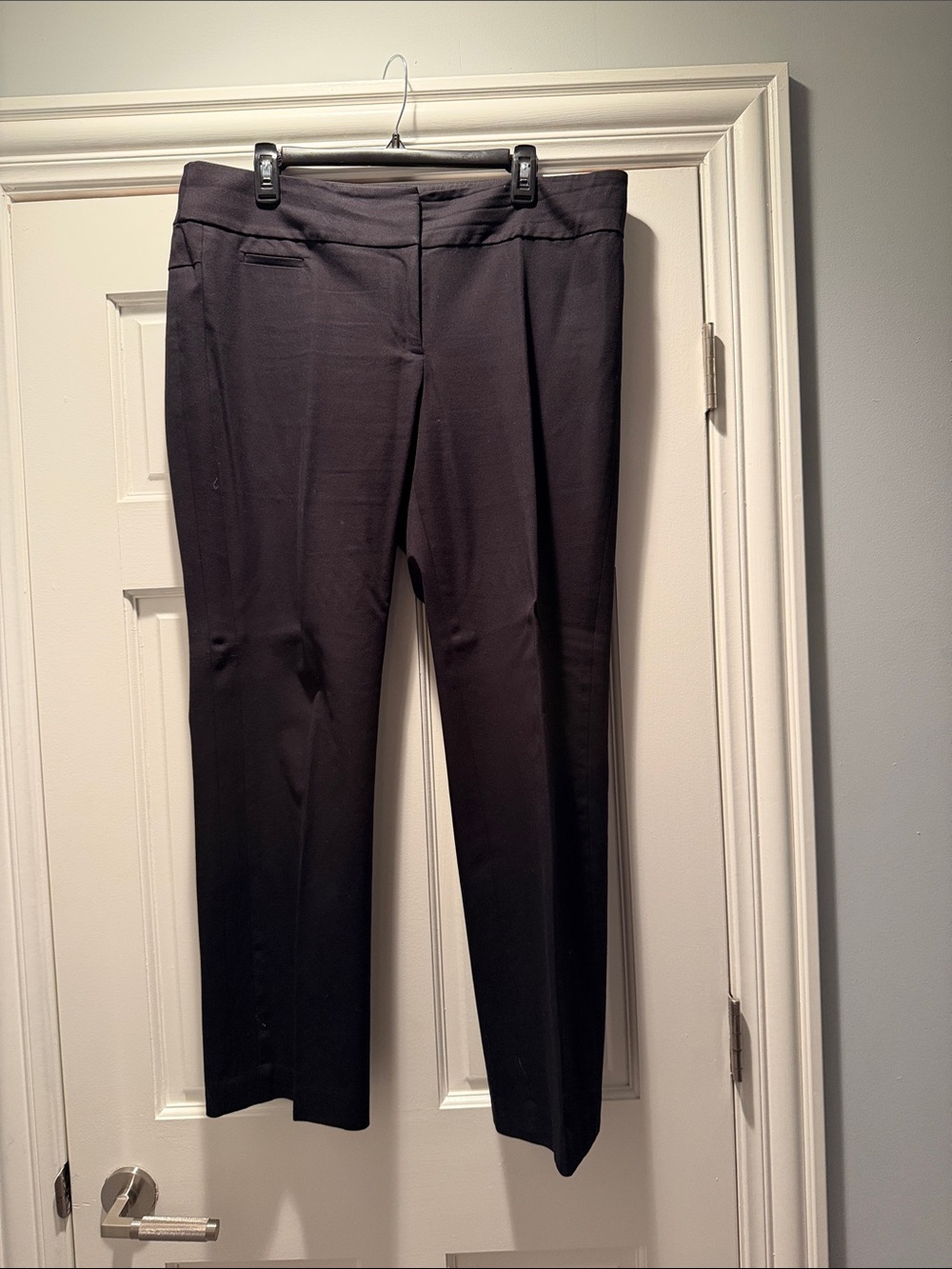 LOFT Black julie Straight-Leg Work Trousers